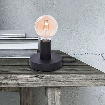 Rabalux Bowie lampa stołowa 1x60 W czarna 6569