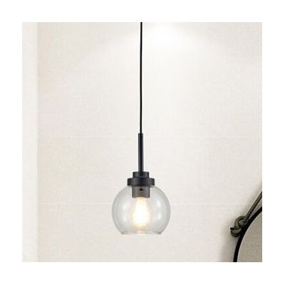 Rabalux Tirina lampa wisząca 1x15 W czarna 75006