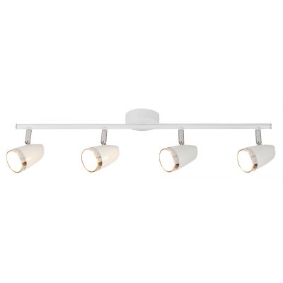 Rabalux Karen lampa podsufitowa 4x4 W biała-chrom 6669