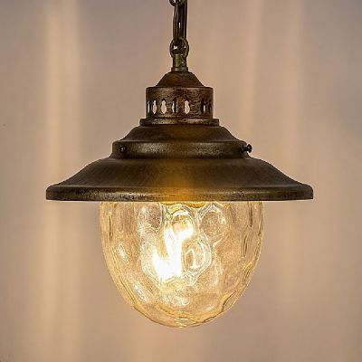 Rabalux Barcelona lampa wisząca zewnętrzna 1x60 W złota 8678
