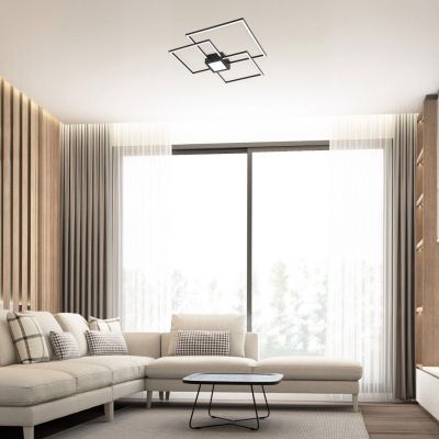 Rabalux Thabita lampa podsufitowa 1x38W LED biały/czarny mat 6868