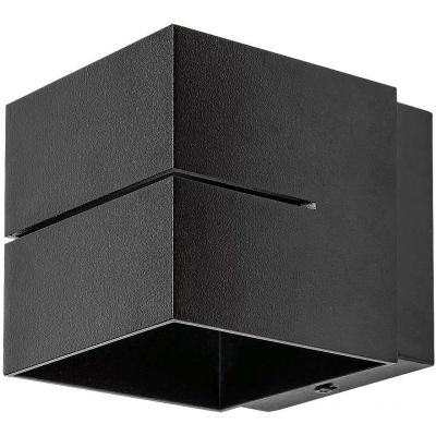 Rabalux Kaunas kinkiet 1x10 W czarny 7017