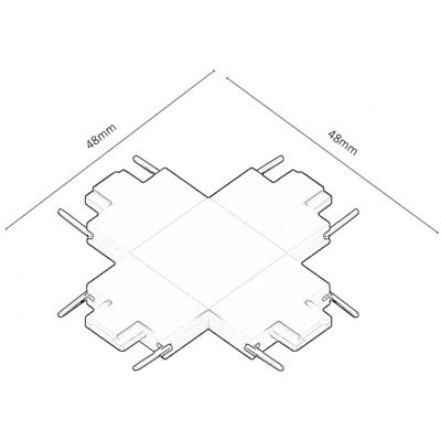 Rabalux LiTrack Driver łącznik czarny 70202