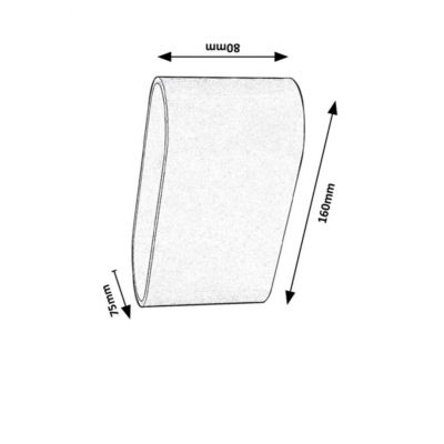 Rabalux Kaunas kinkiet 1x10 W biały 7024