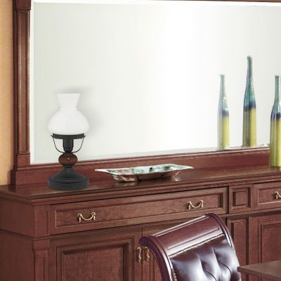 Rabalux Petronel lampa stołowa 1x60 W czarna 7072