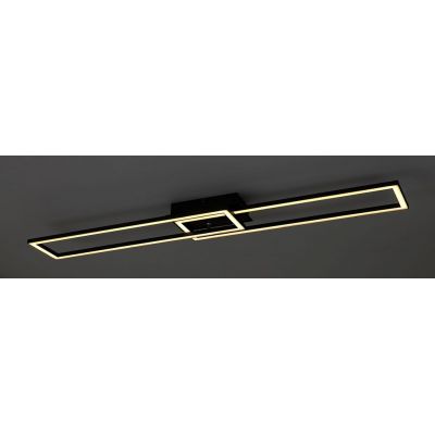 Rabalux Nefertum lampa podsufitowa 1x38 W LED czarny 71004