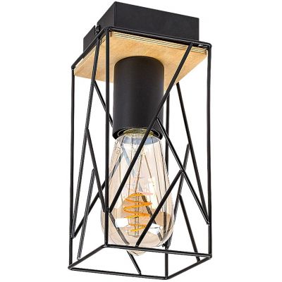 Rabalux Boire lampa podsufitowa 1x40W czarny 71021