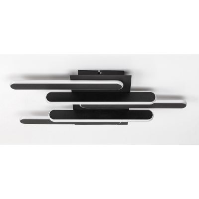 Rabalux Sindri lampa podsufitowa 1x36 W czarna 71050