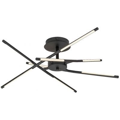 Rabalux Henli lampa podsufitowa 30 W biała-czarna 71056