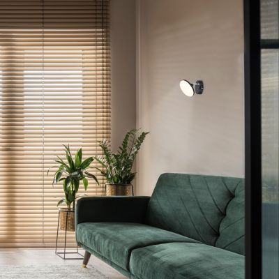 Rabalux Madi kinkiet 1x4 W biały-czarny 71062