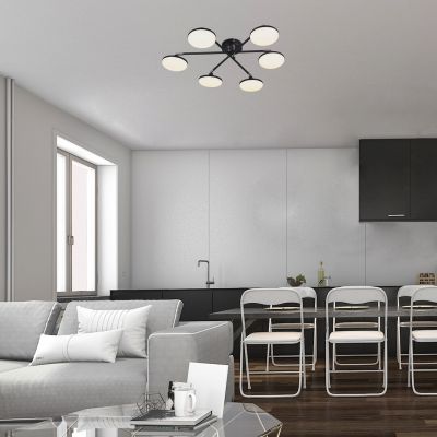 Rabalux Madi lampa podsufitowa 24 W biała-czarna 71063