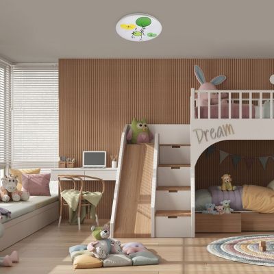 Rabalux Froggo plafon 1x24 W biały-multikolor 71069