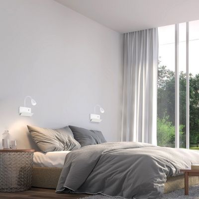 Rabalux Tacito kinkiet 1x25 W biały 71090