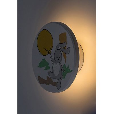 Rabalux Hopply kinkiet 1x9 W biały-multikolor 71100