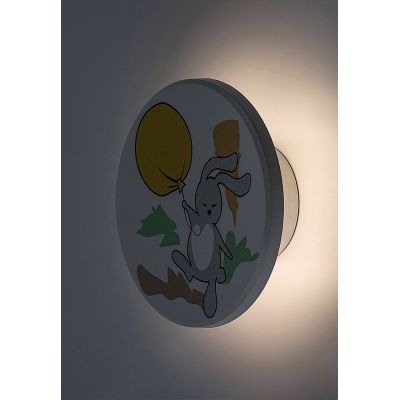 Rabalux Hopply kinkiet 1x9 W biały-multikolor 71100