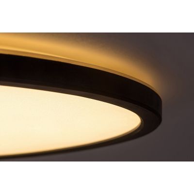 Rabalux Ezio plafon 1x18W LED biały/czarny 71156