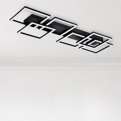 Rabalux Fatma lampa podsufitowa 6x40 W biała-czarna 71390