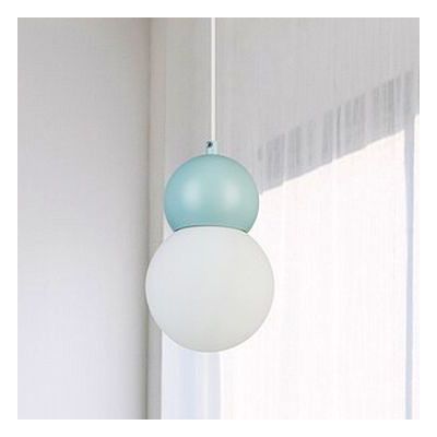 Rabalux Gellia lampa wisząca 1x38 W biała-niebieska 72279