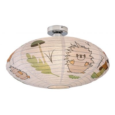 Rabalux Hedgy lampa podsufitowa 1x40 W biała-multikolor 71190