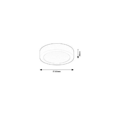 Rabalux Shaun2 plafon 1x15 W czarny 71199