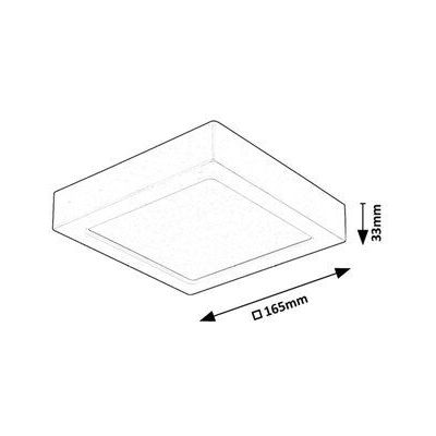 Rabalux Shaun2 lampa do zabudowy 1x15 W czarna 71202