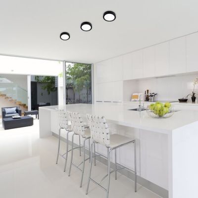 Rabalux Shaun2 lampa do zabudowy 1x24 W czarna 71212