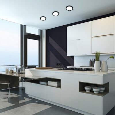 Rabalux Shaun2 lampa do zabudowy 1x12 W czarna 71226