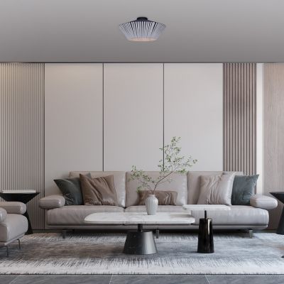 Rabalux Revan lampa podsufitowa 1x6 W czarna-szara 71248