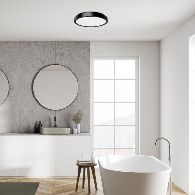 Rabalux Samira plafon 1x48 W biały-czarny 71254