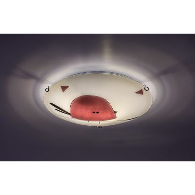 Rabalux Fowly plafon 2x60 W biały-multikolor 71278