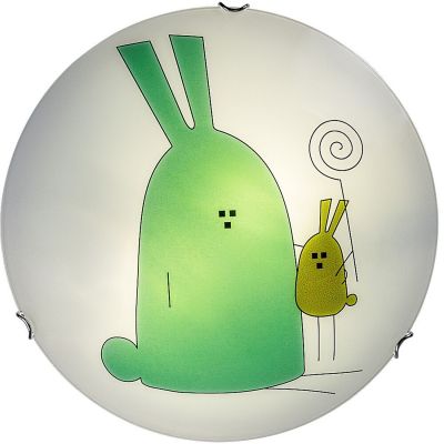 Rabalux Flappy plafon 2x60 W biały-multikolor 71279