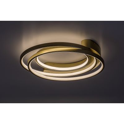 Rabalux Holize lampa podsufitowa 1x50 W złota 71288
