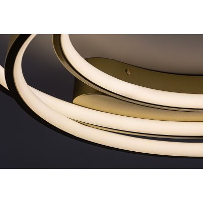 Rabalux Holize lampa podsufitowa 1x50 W złota 71288