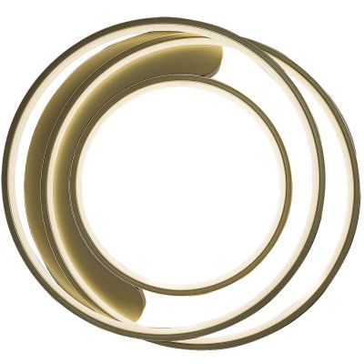 Rabalux Holize lampa podsufitowa 1x50 W złota 71288