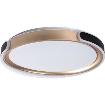 Rabalux Jindri inteligentny plafon 1x48 W biały-czarny-złoty 71292