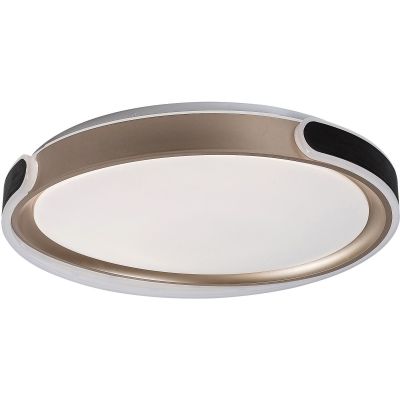 Rabalux Jindri inteligentny plafon 1x48 W biały-czarny-złoty 71292