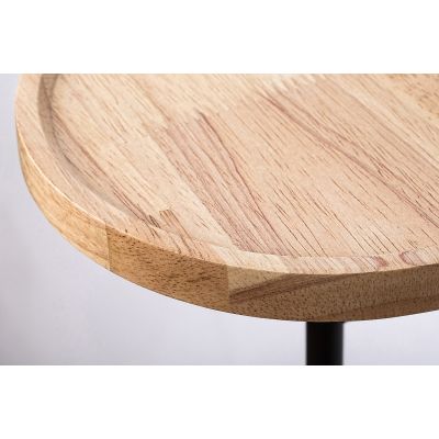 Rabalux Azome kinkiet 1x15 W czarny-drewno 71293