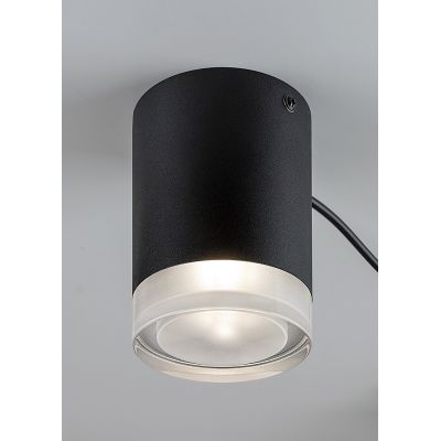 Rabalux Looplab lampa podsufitowa 5x28 W czarna 71295