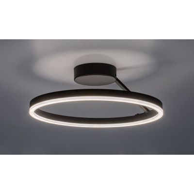 Rabalux Isaure lampa podsufitowa 1x24 W czarna 71302