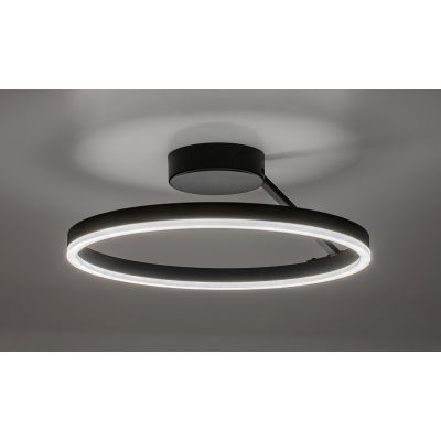 Rabalux Isaure lampa podsufitowa 1x24 W czarna 71302