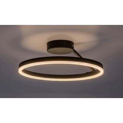 Rabalux Isaure lampa podsufitowa 1x24 W czarna 71302