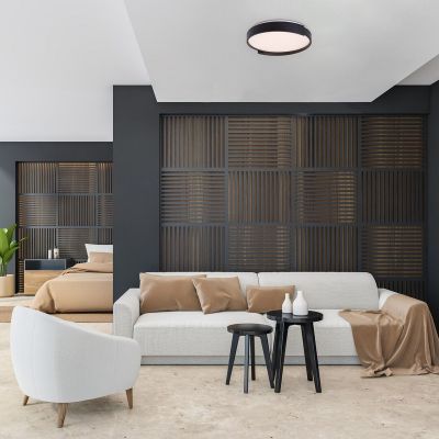 Rabalux Laleh inteligentny plafon 1x24 W biały-czarny 71305