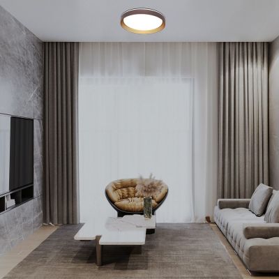 Rabalux Ladan inteligentny plafon 1x48 W biały-złoty-brązowy 71308