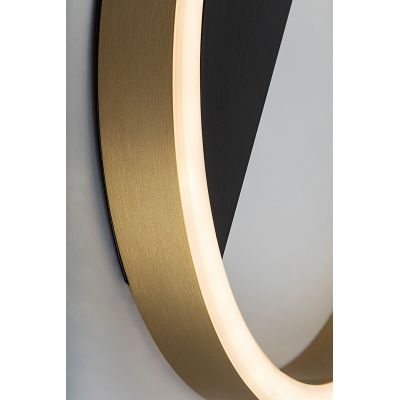 Rabalux Thric kinkiet 1x15 W czarny-złoty 71310