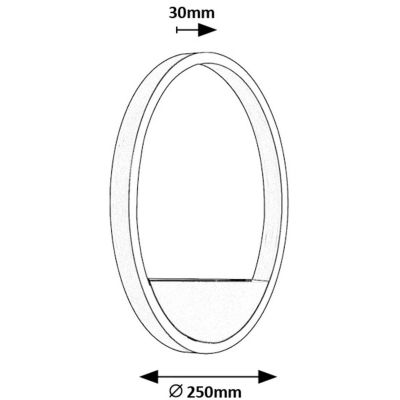 Rabalux Thric kinkiet 1x15 W czarny-złoty 71310