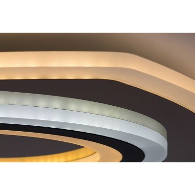 Rabalux Taneli 2 lampa podsufitowa 1x60 W czarna 71317