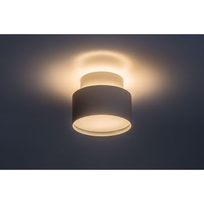 Rabalux Ovidia lampa podsufitowa 1x24 W biała-czarna 71320