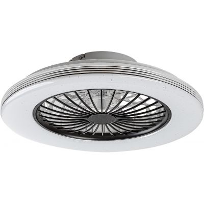 Rabalux Dalfon 2 plafon 1x48 W z wentylatorem biały-czarny 71330