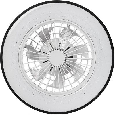 Rabalux Dalfon 2 plafon 1x48 W z wentylatorem biały-czarny 71331