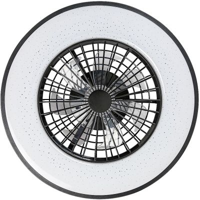 Rabalux Dalfon 2 plafon 1x72 W z wentylatorem biały-czarny 71334